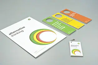 BP Alternative thinking booklet and four small pamphlets